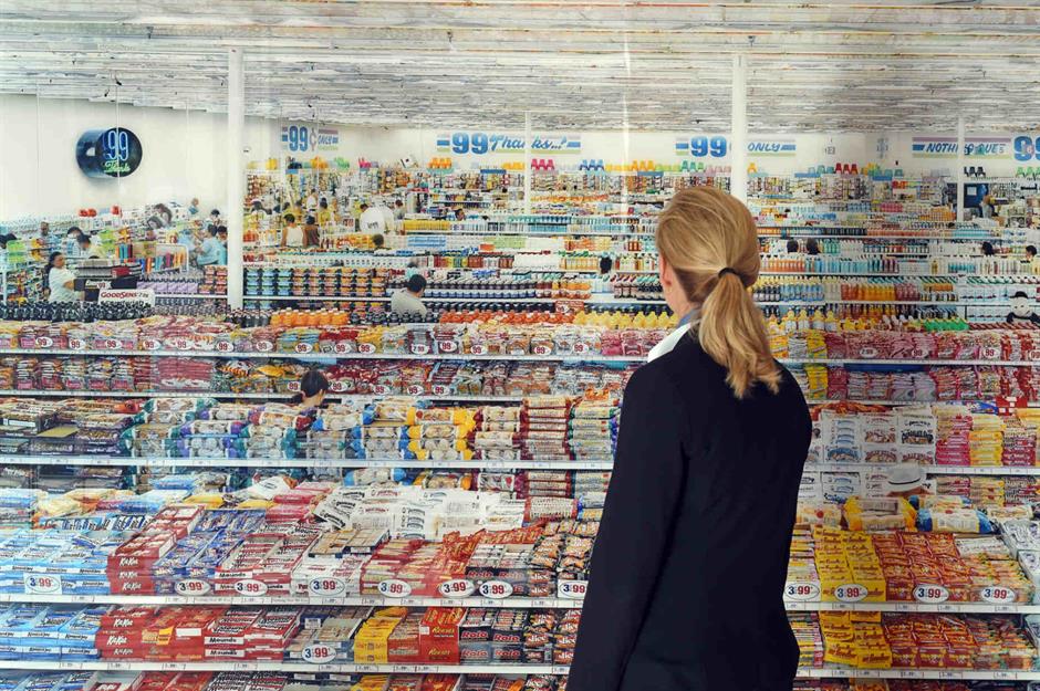 99 Cent II, Diptychon, Andreas Gursky: $3.3 million (£2.5m)